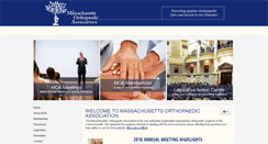 Desktop Screenshot of massortho.org